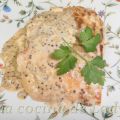 Salmón a la Plancha con Salsa de Mostaza Antigua