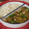 Curry de bolitas de soja