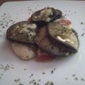 BERENJENAS CON TOMATE Y MERLUZA