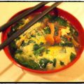 Sopa de Espinaca con huevo