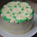 Tarta Red Velvet y cumpleaños de la yaya