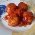 Albóndigas de pollo y calabacín