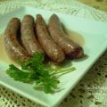 SALCHICHAS AL VINO