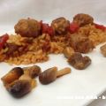 PAELLA DE BUTIFARRA Y SETAS