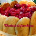 CHARLOTA DE FRAMBUESAS