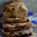 Pan de molde de naranja y chocholate