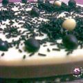 Tarta de tres chocolates