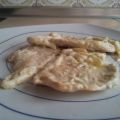 Filetes de pollo con nata