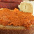 Untable de chorizo y queso de cabra