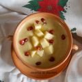 Crema de brocoly y manzana