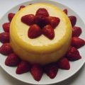 Flan de papaya