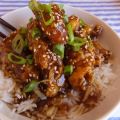 Pollo a la naranja chino-estadounidense