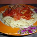Espaguetis a la Toscana