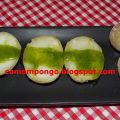 Papas arrugadas con mojo verde.
