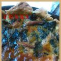 Quiché de puerros y espicacas