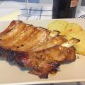 Costillas a la miel