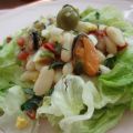 ENSALADA DE FABAS CON ALMEJAS Y MEJILLONES