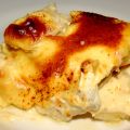 Gratén de patatas y bacalao con bechamel de[...]