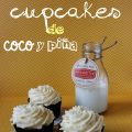 Cupcakes de coco y piña