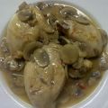 pollo con champiñones