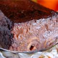 Pudin de chocolate y naranja