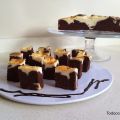 BROWNIE DE CHOCOLATE Y QUESO.