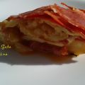 Tortilla española de chorizo, al horno