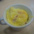 HUEVOS A LA TAZA EN MICROONDAS