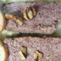 Pastel de pollo con nueces y boletus