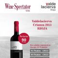 Valdelacierva crianza 2013 obtiene 90 puntos en[...]