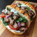  Paquito Mediterráneo con Pan de Kebab y Salsa[...]