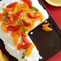 Pavlova a los tres cítricos