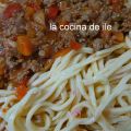 Como hacer fideos o tallarines de morrones o[...]