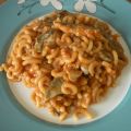 Fideos con caballas