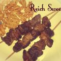 Brochetas de ternera