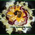 Ensalada de Naranja y Aceitunas (R. Griega)