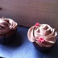 CUPCAKES DE VAINILLA CON BUTTERCREAM DE NUTELLA!