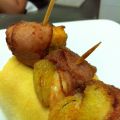 PINCHO DE LANGOSTINO CON PLATANO ENVUELTO EN[...]