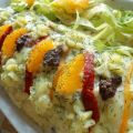 Brazo de patata relleno