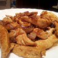 Pollo encebollado con vinagre de Módena