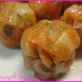 Tartar de salmón