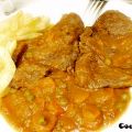 Ternera con salsa de zanahoria