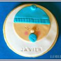 Galletas para el bautizo de Javier