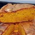 Bizcocho de zanahoria y turrón