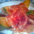 MELON CON JAMON Y MOSCATEL