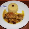 POLLO CON  RAS AL HANOUT  Y CUSCÚS
