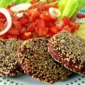 Hamburguesas de judías rojas y avena