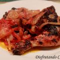 Muslos de pollo rellenos de aceitunas