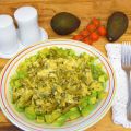 REVUELTO DE VERDURAS VERDE QUE TE QUIERO VERDE