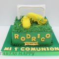 TARTA FUTBOLERA PARA LA COMUNION DE RODRIGO